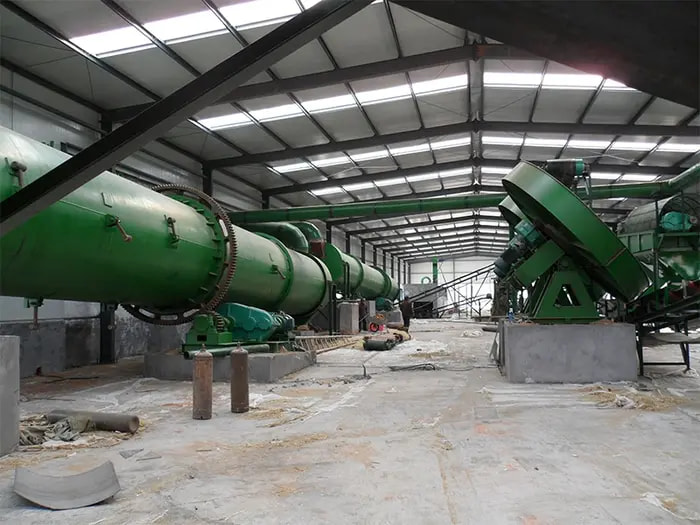 Organic fertilizer equipment production line